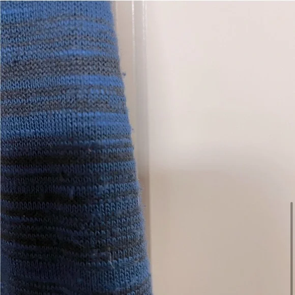 Calvin Klein Blue & Black stretch dress Sz 4 - Picture 5 of 6